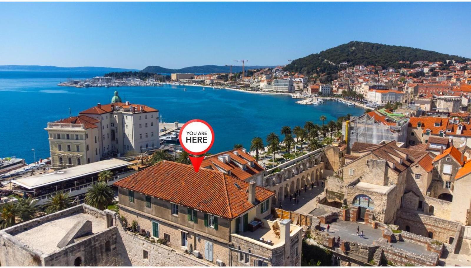 Diocletian Tower - Bella Vista & Palazzo Σπλιτ Εξωτερικό φωτογραφία